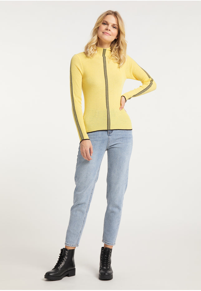 myMo Damen Strickpullover
