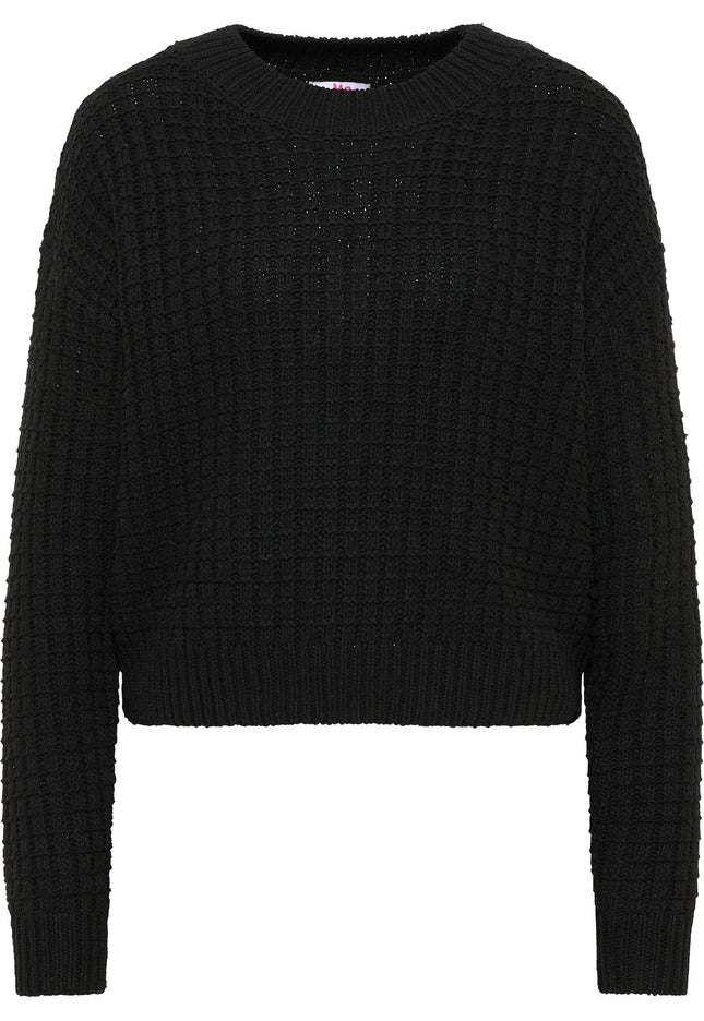 myMo Damen Strickpullover