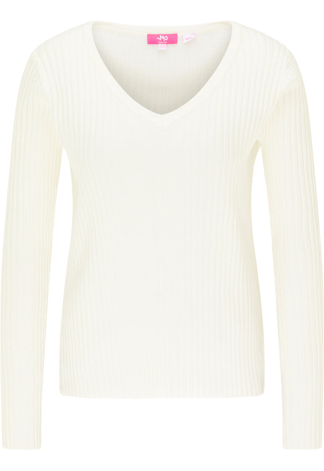 myMo ESSENTIALS Damen Strickpullover