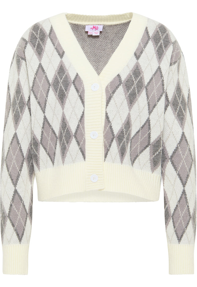 myMo Damen Strickjacke