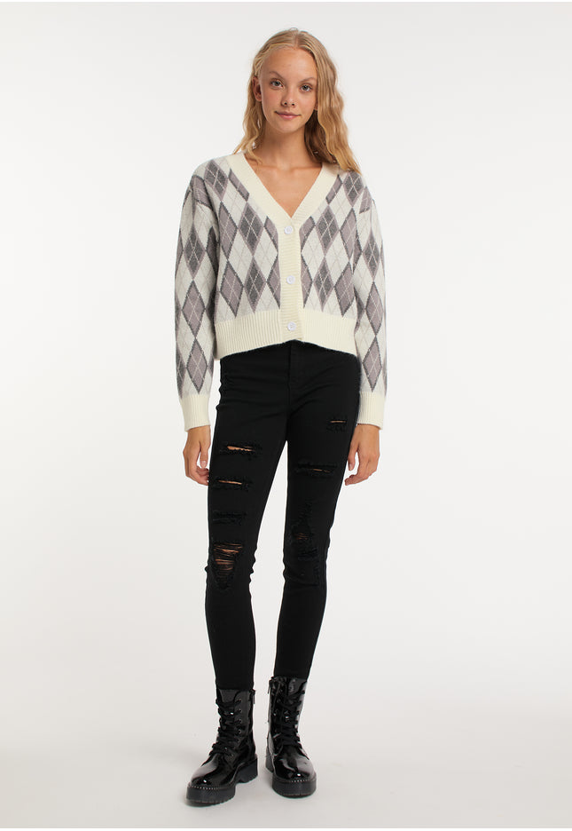 myMo Damen Strickjacke