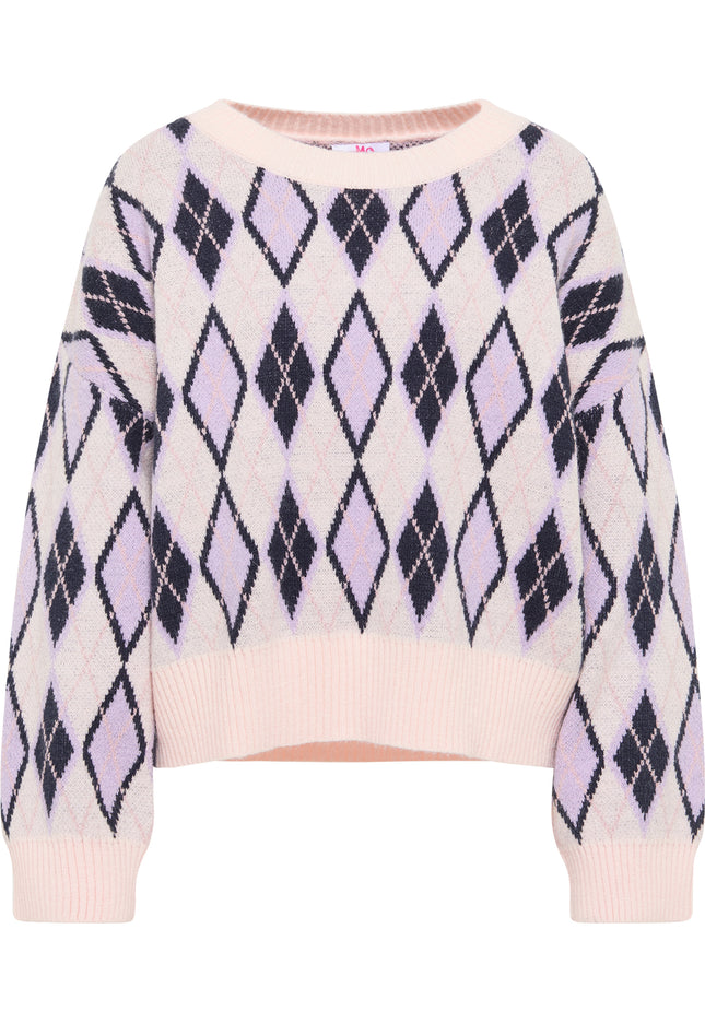 myMo Damen Strickpullover
