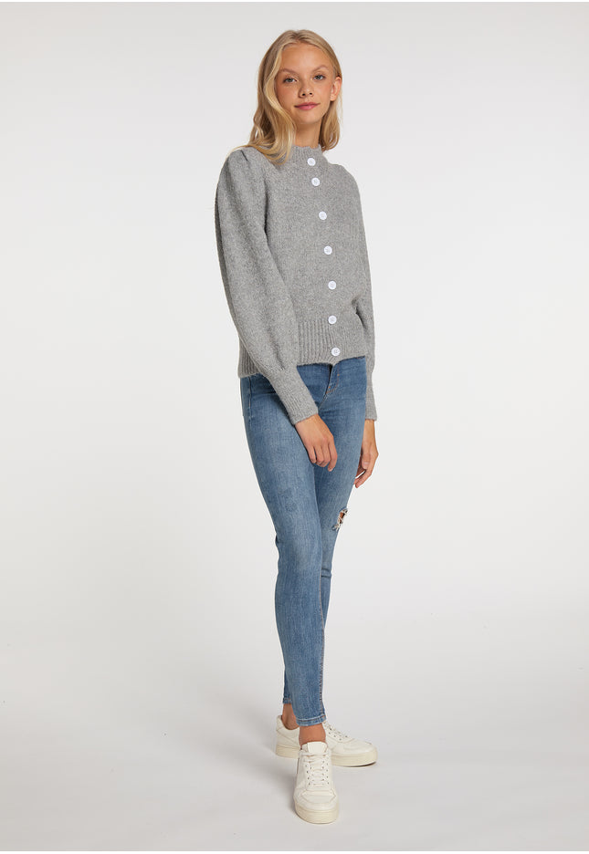 myMo Damen Strickjacke