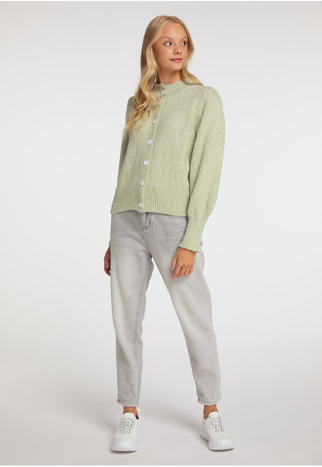 myMo Damen Strickjacke