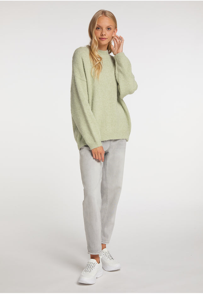 myMo Damen Strickpullover