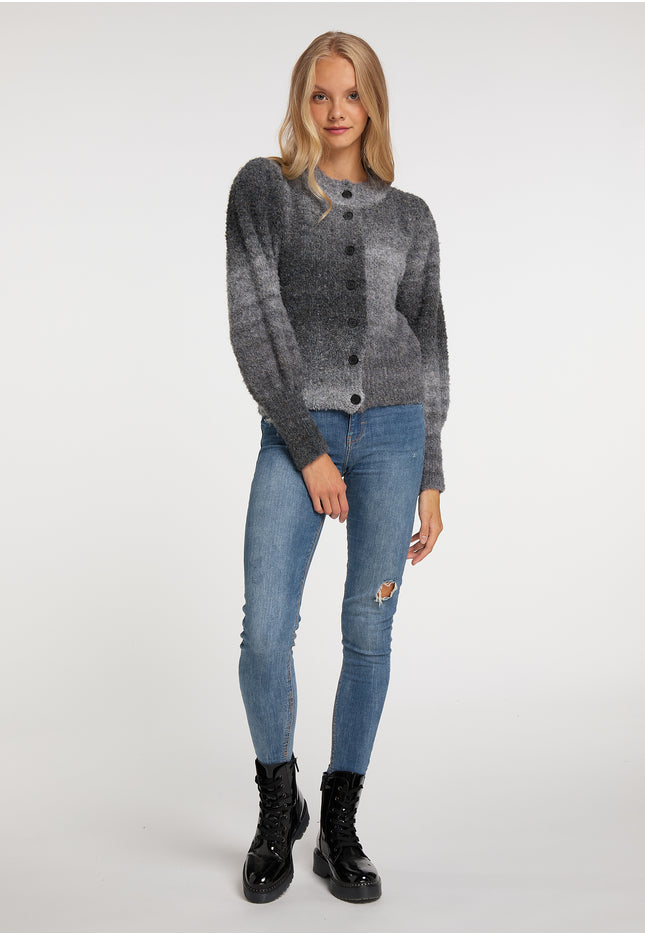 myMo Damen Strickjacke