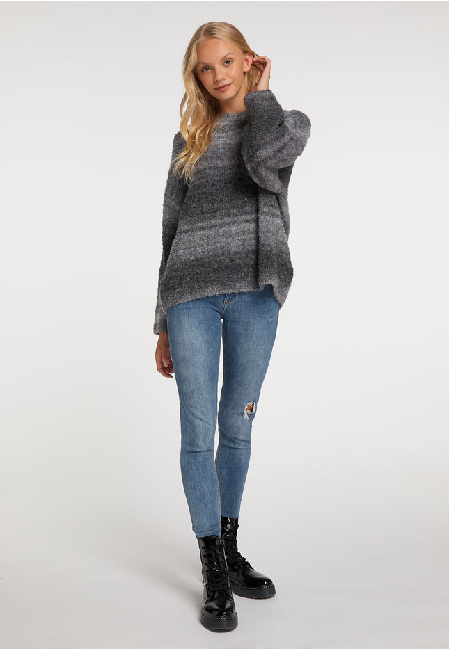 myMo Damen Strickpullover