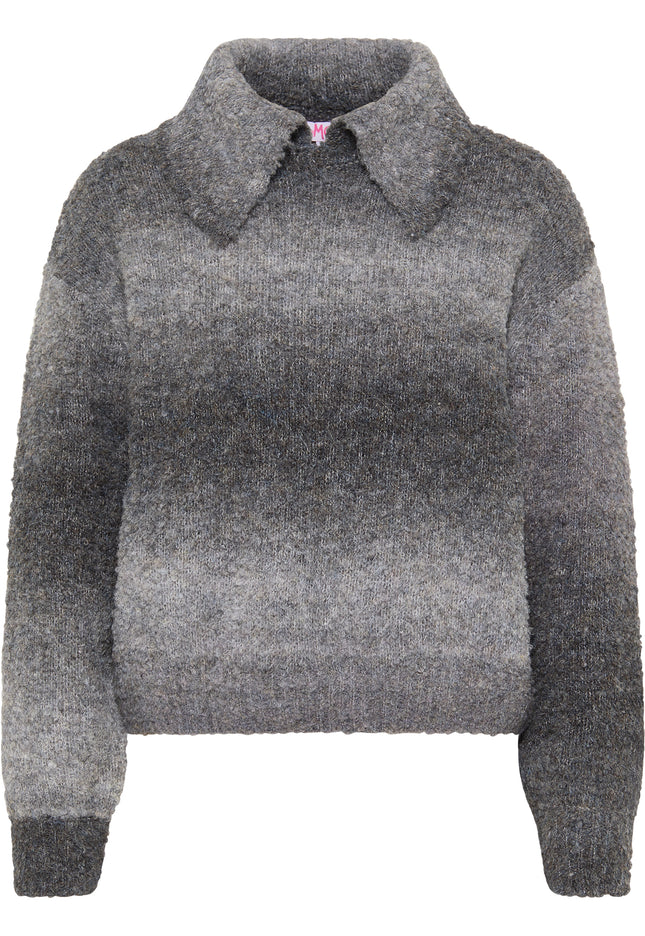 myMo Damen Strickpullover