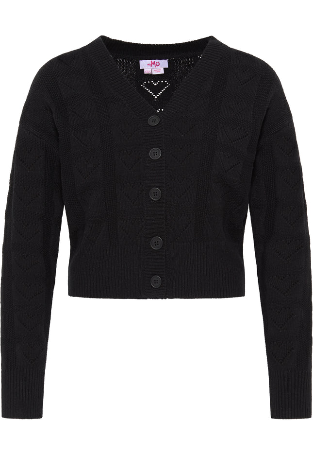 myMo Damen Strickjacke