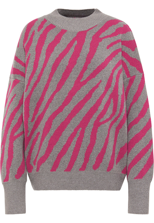 myMo Damen Strickpullover