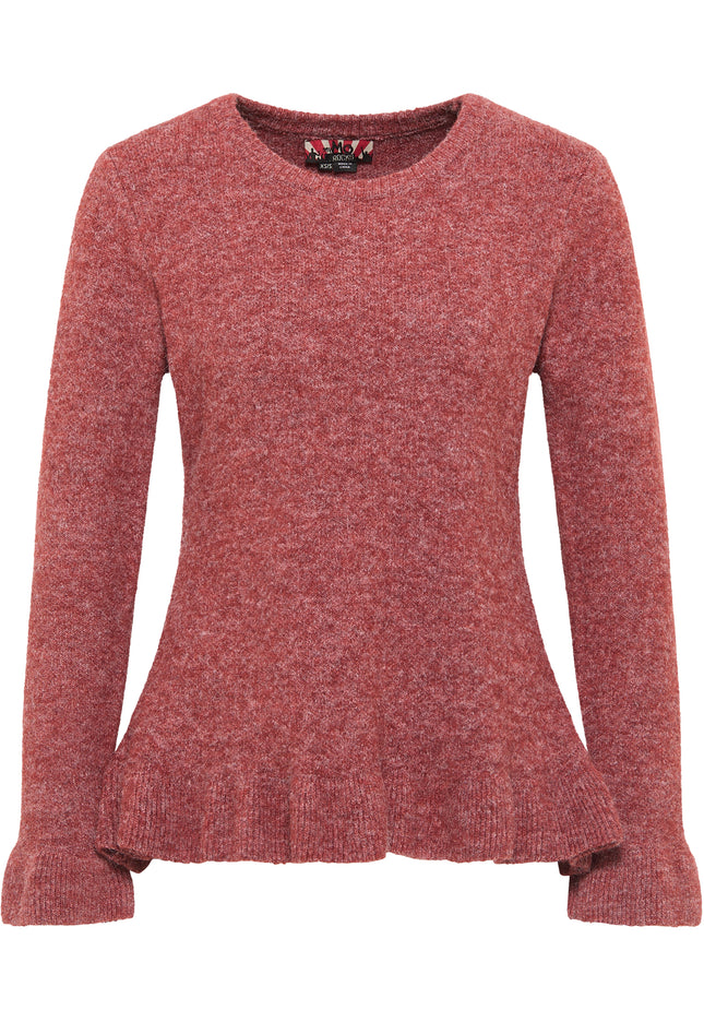 myMo ROCKS Damski Sweter Dzianinowy