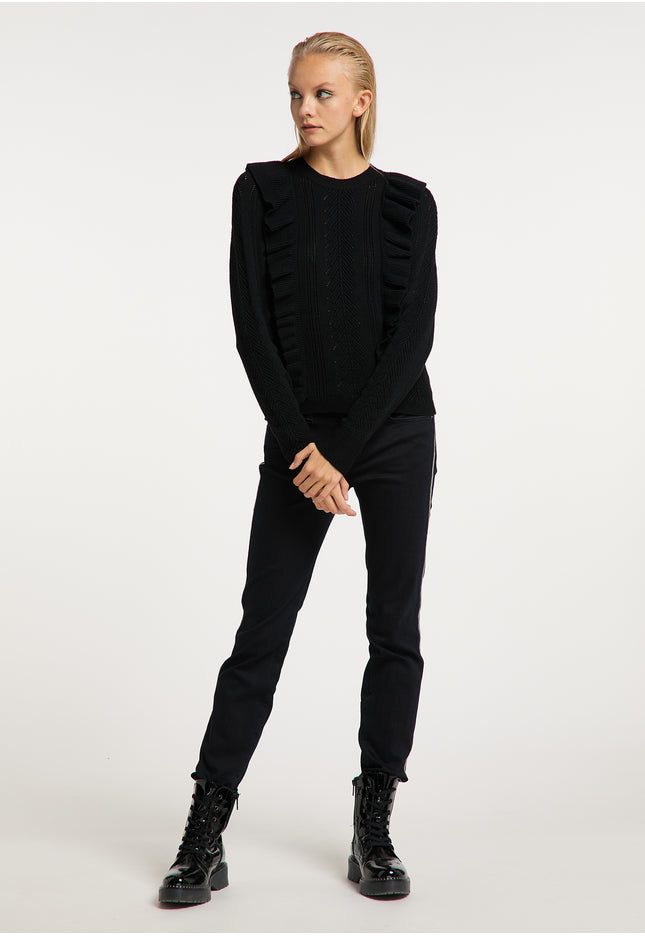 myMo ROCKS Damen Strickpullover