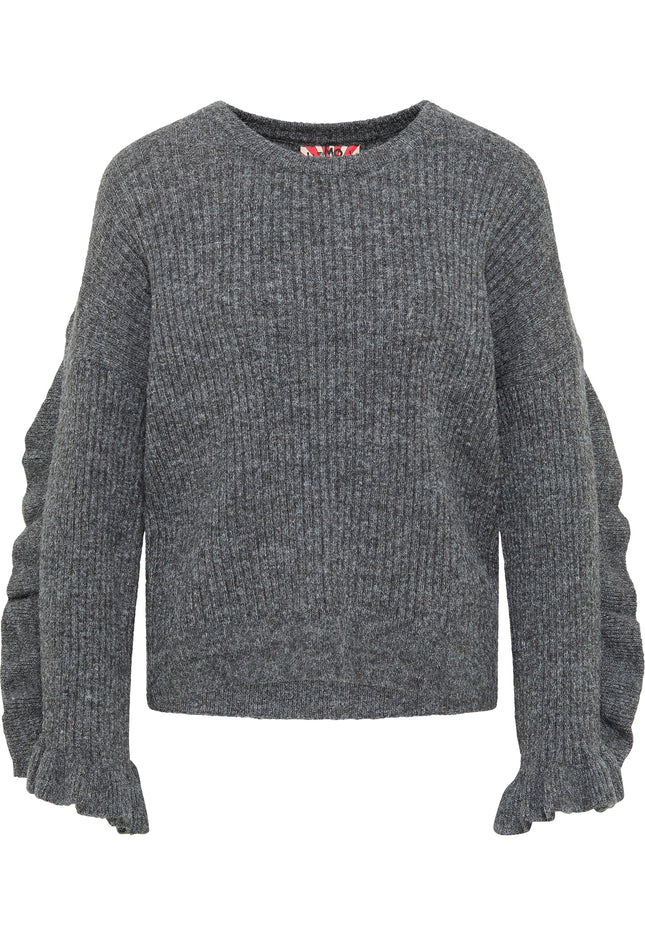 myMo ROCKS Damski Sweter Dzianinowy