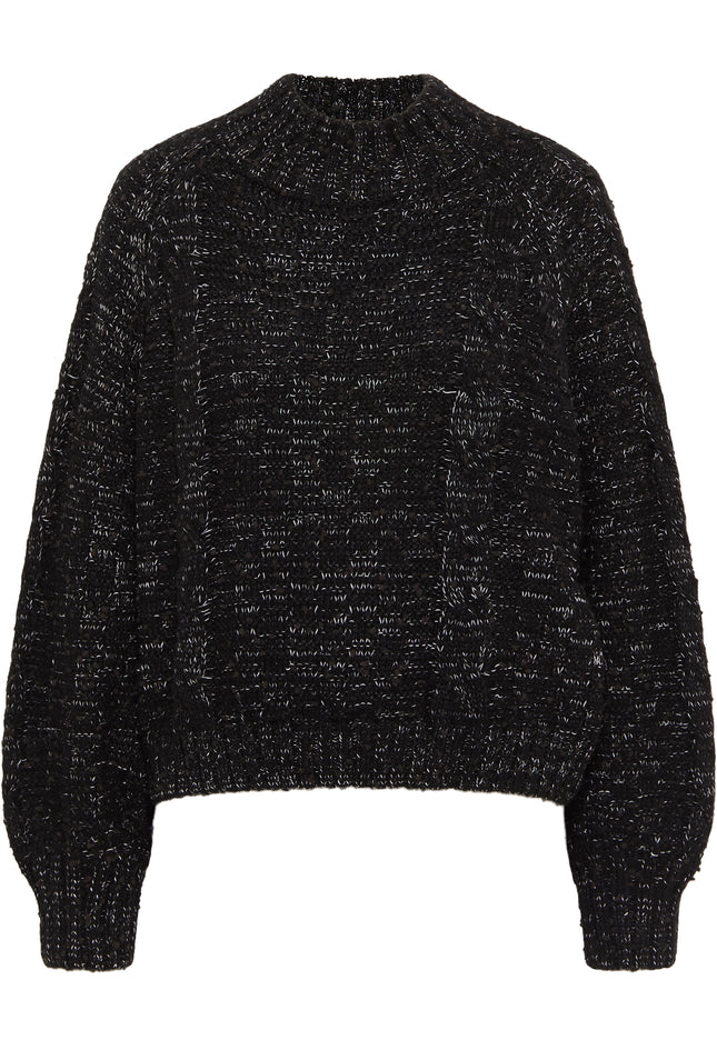 myMo ROCKS Damski Sweter Dzianinowy
