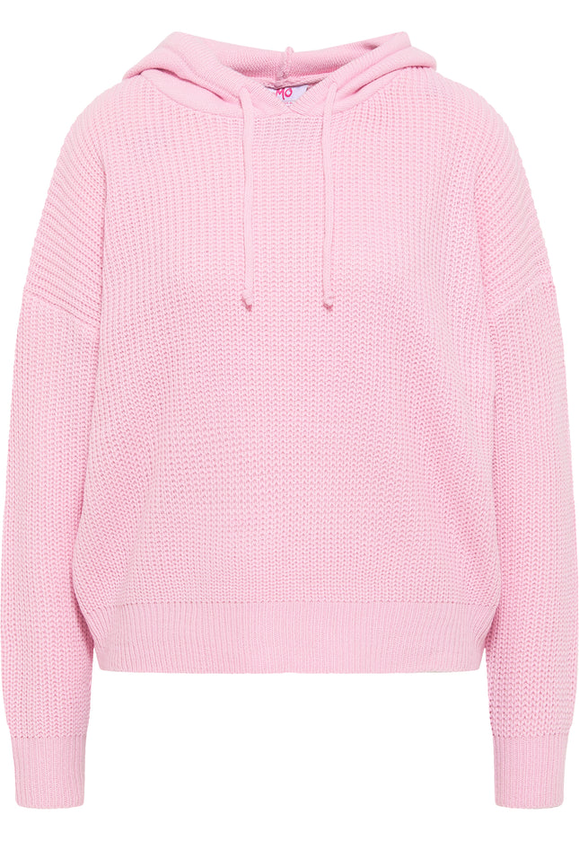 myMo Damen Strickhoodie