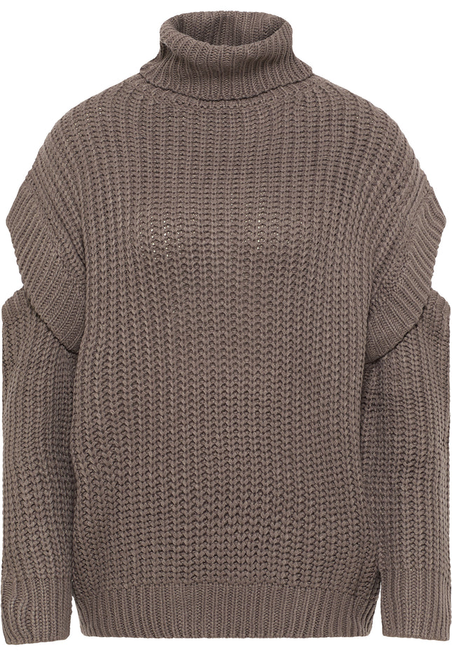 Sweter z golfem myMo dla kobiet