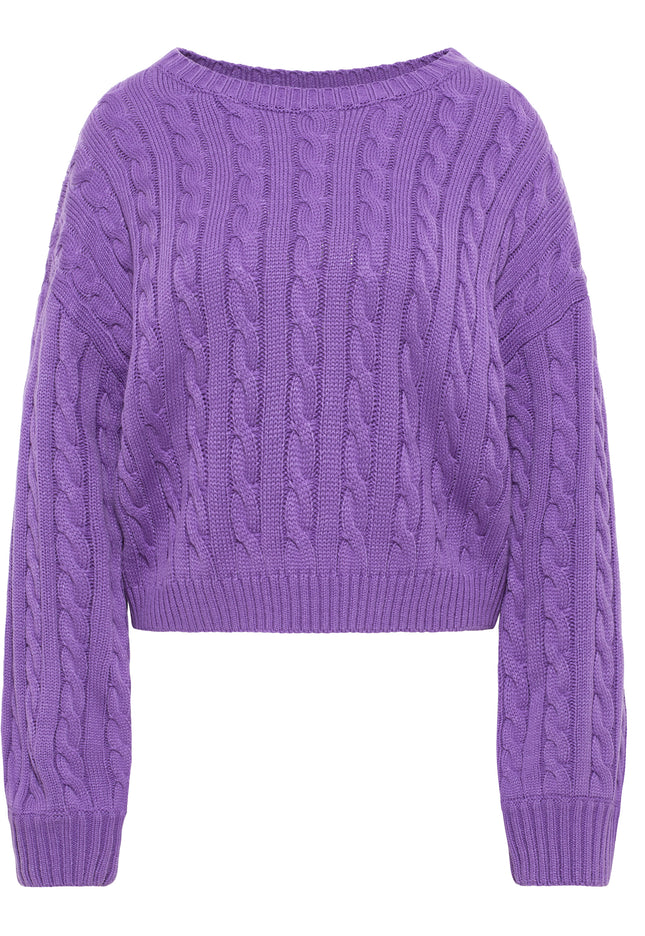 myMo Damen Strickpullover