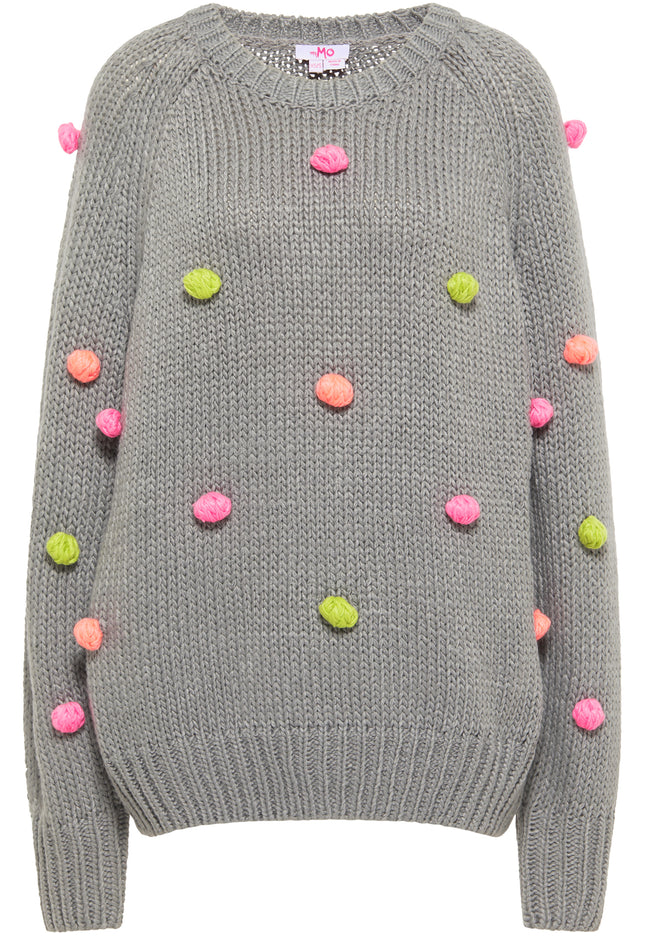 myMo Damen Strickpullover