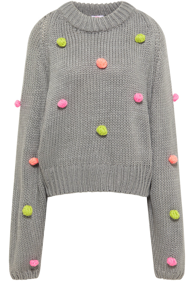 myMo Damen Strickpullover