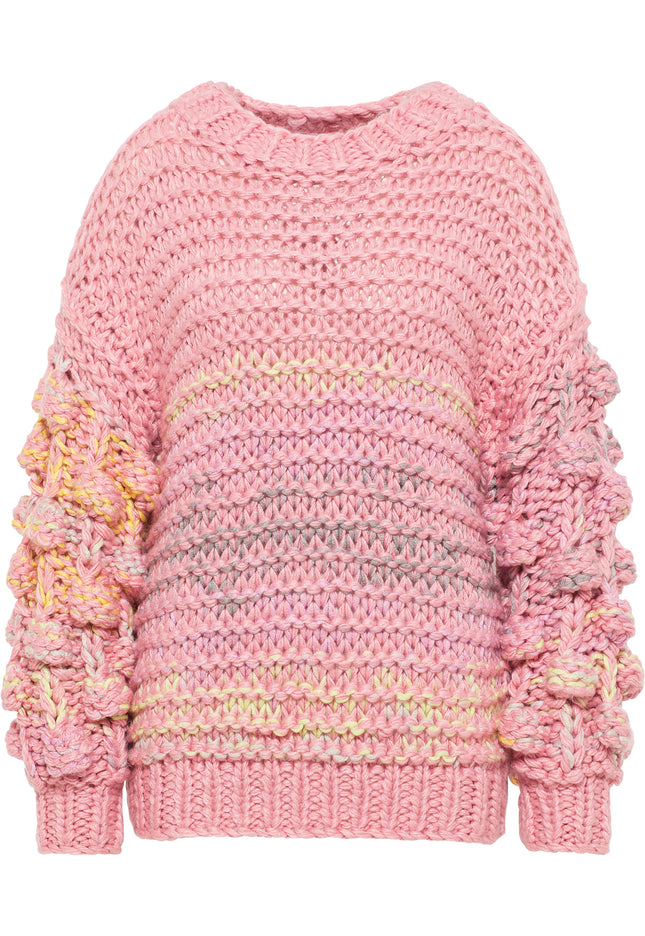myMo Damen Strickpullover