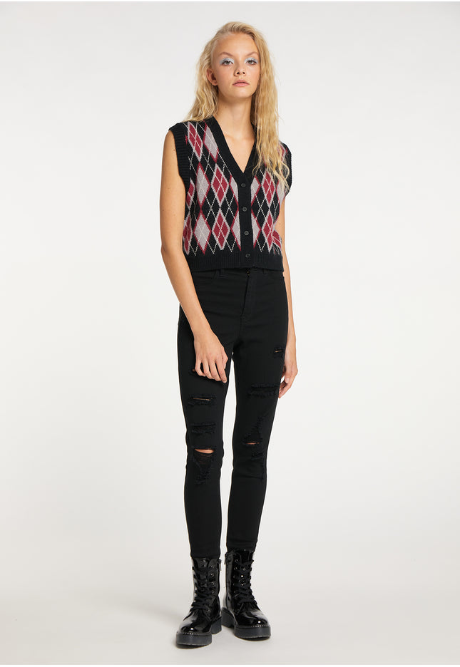 myMo ROCKS Damen Strickweste