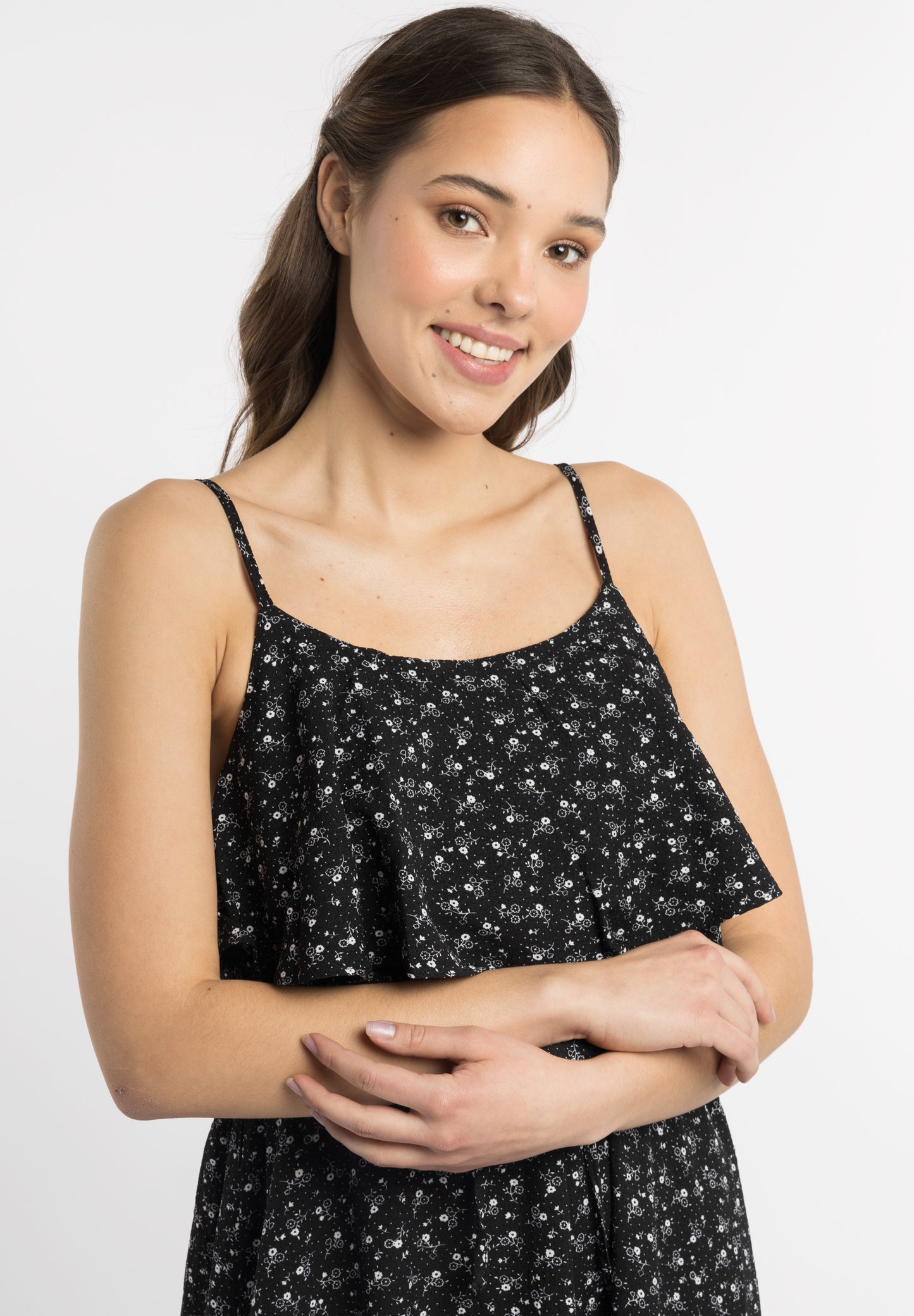 myMo Damen Maxi Kleid