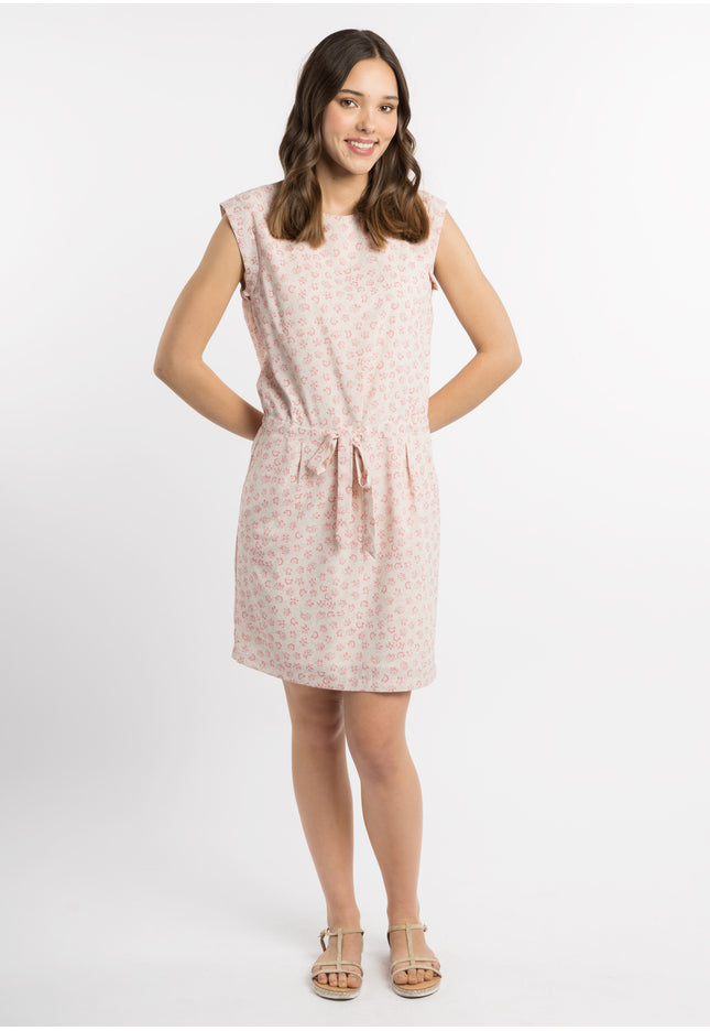 myMo Damen Kleid mit Blumenmuster