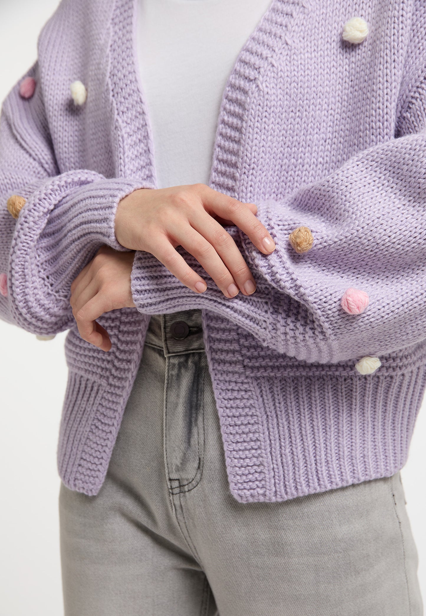 myMo Damen Strickjacke