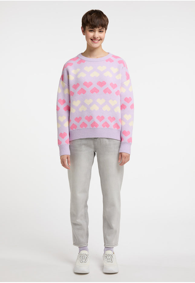 myMo Damen Strickpullover