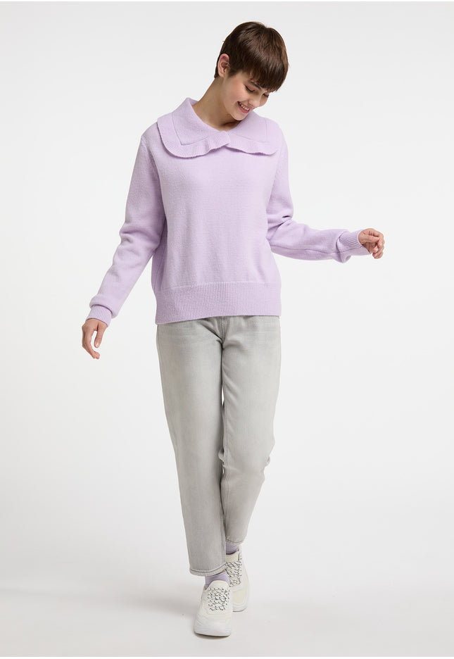 myMo Damen Strickpullover