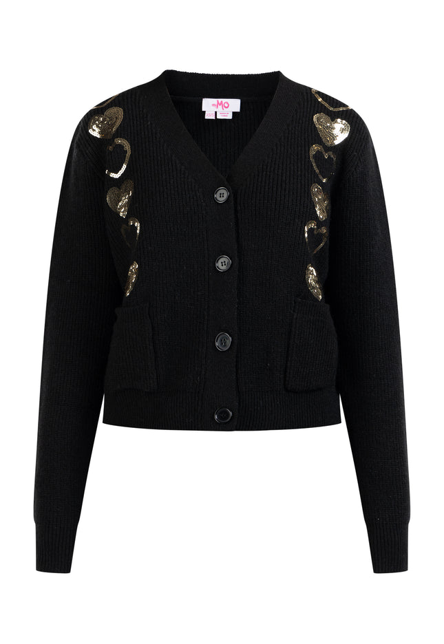 myMo Damen Strickjacke
