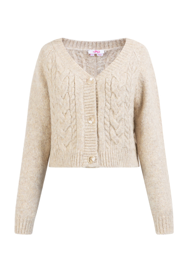 myMo Damen Strickjacke