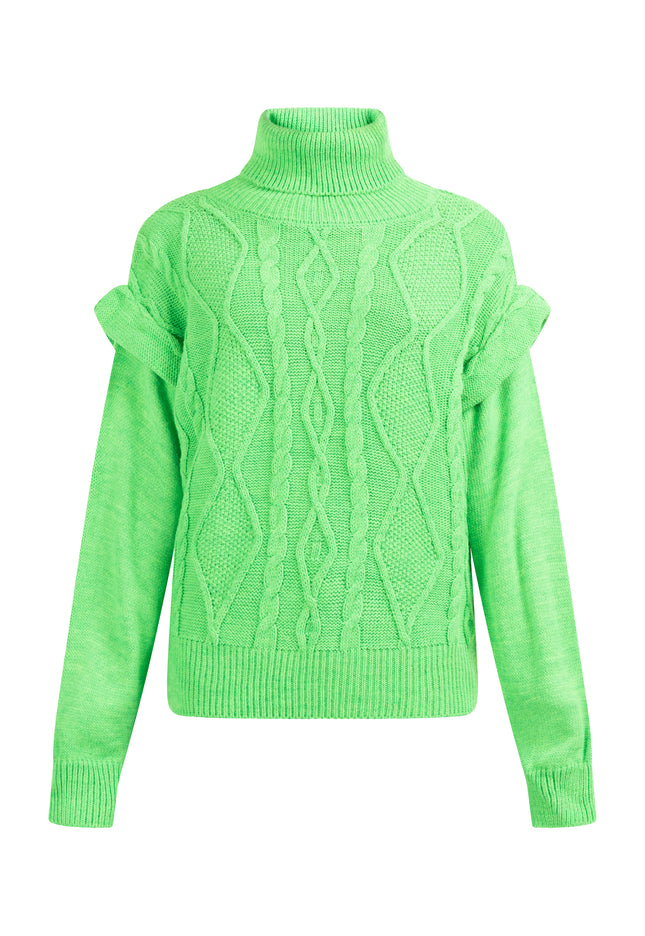 myMo Damen Strickpullover