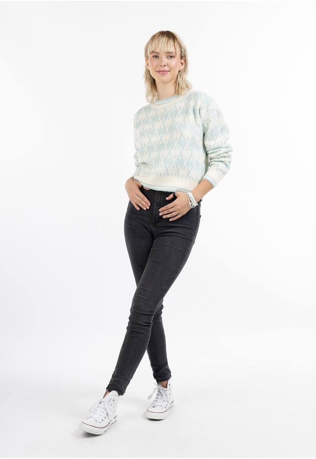 myMo Damen Strickpullover