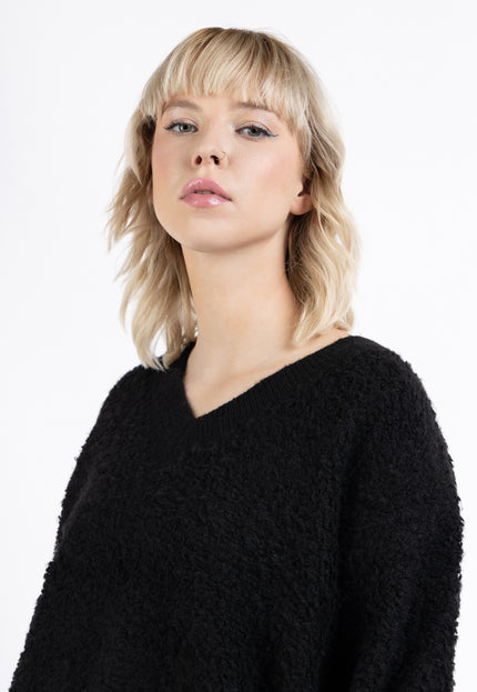 myMo ROCKS Damski Sweter Dzianinowy