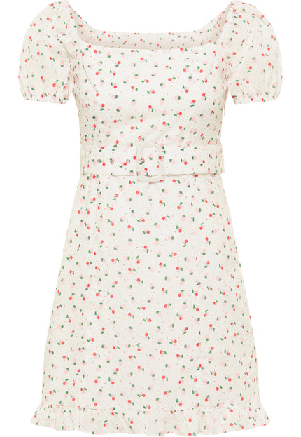 myMo Sukienka Mini z Krótkim Rękawem dla Kobiet Kleid