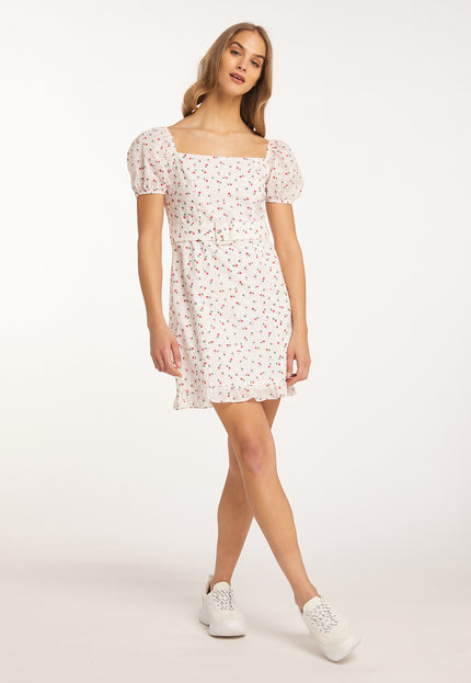 myMo Sukienka Mini z Krótkim Rękawem dla Kobiet Kleid