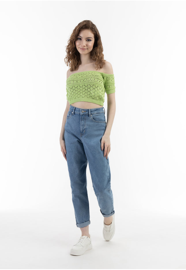 myMo Damen Strickshirt