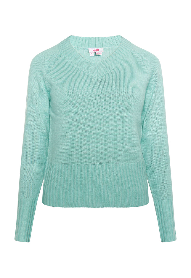 myMo Damen Strickpullover
