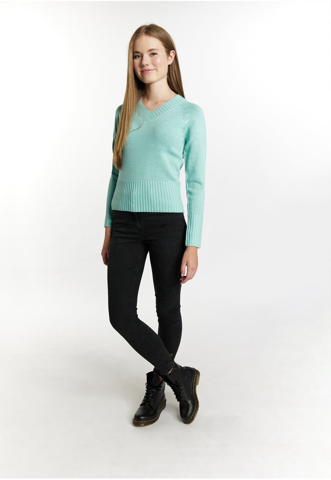 myMo Damen Strickpullover