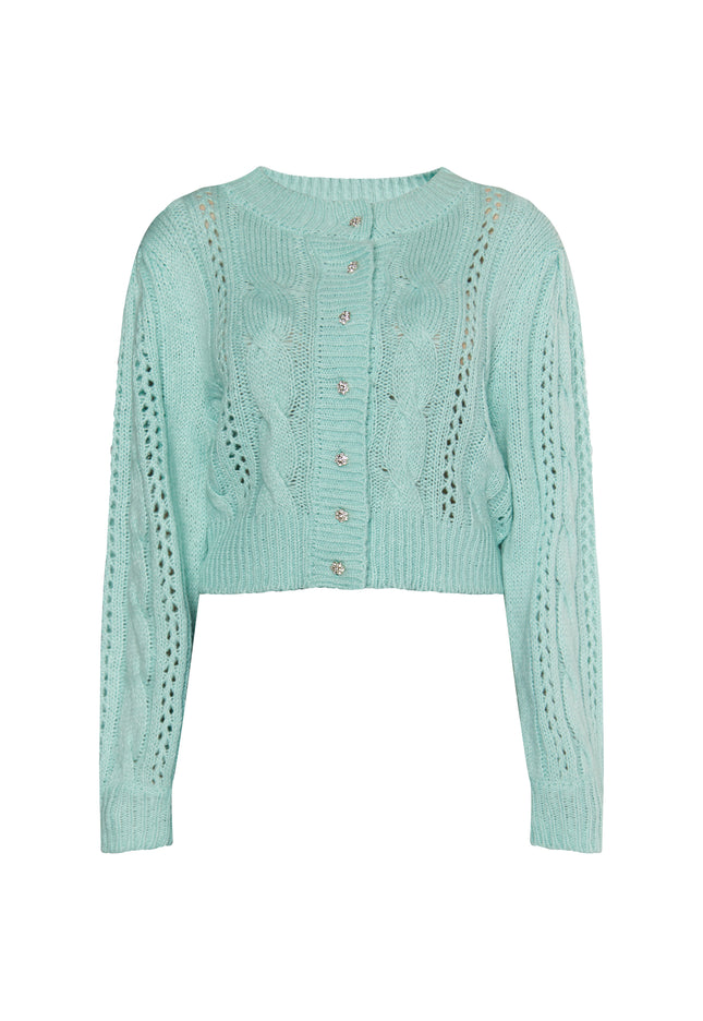 myMo Damen Strickjacke