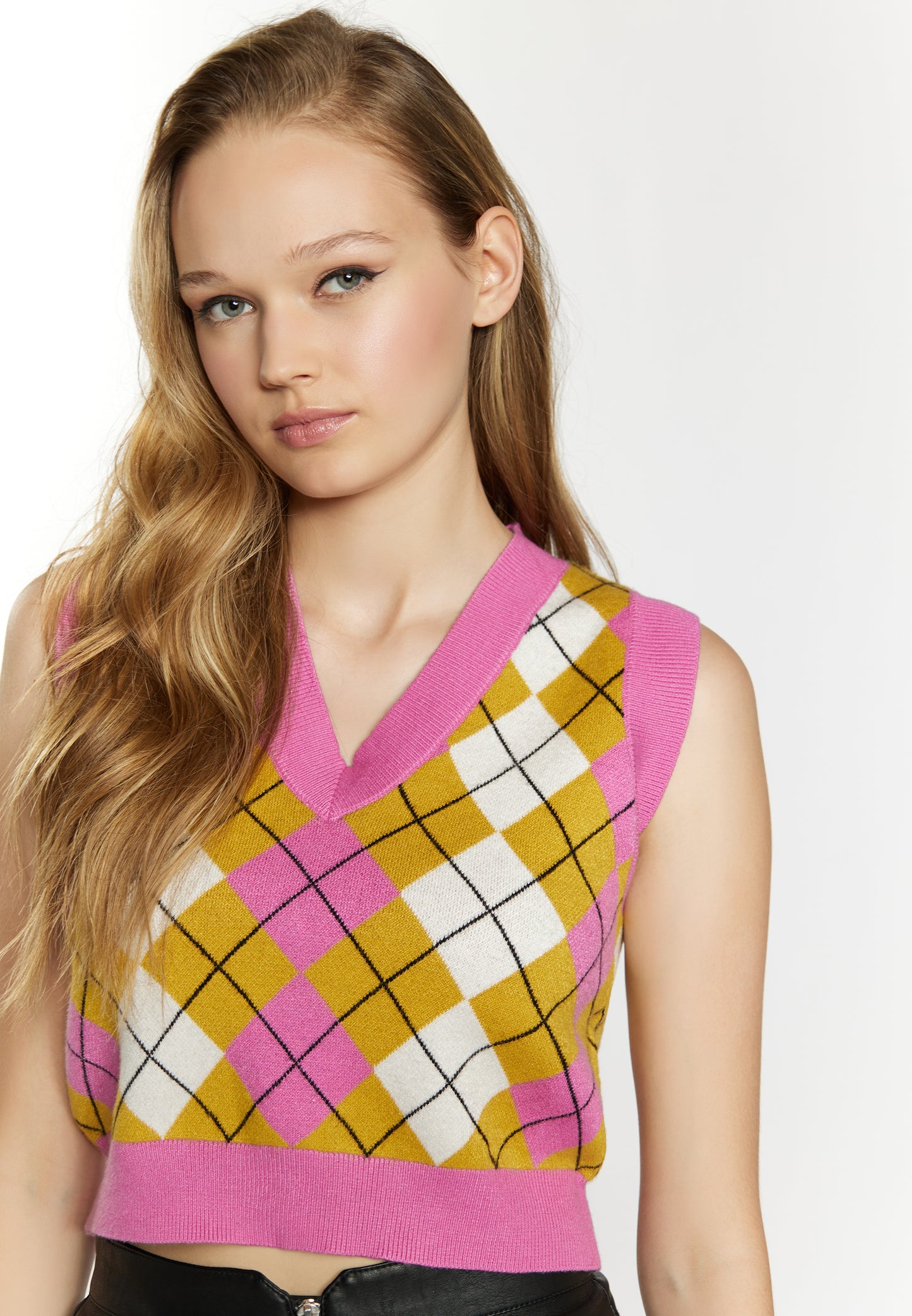 myMo ROCKS damski sweter bez rękawów