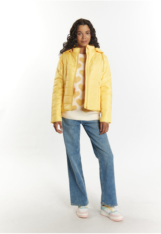myMo Damen leicht gepolsterte Jacke