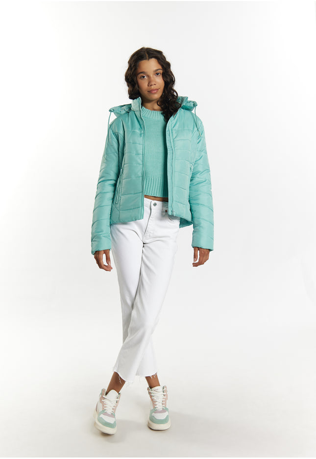 myMo Damen leicht gepolsterte Jacke