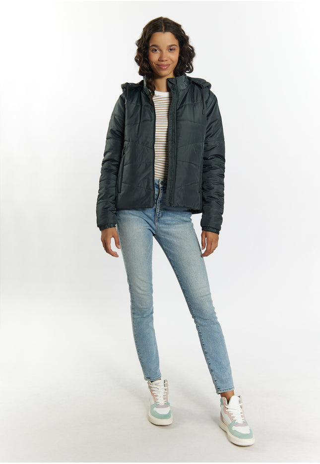 myMo Damen leicht gepolsterte Jacke