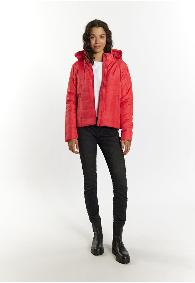 myMo Damen leicht gepolsterte Jacke