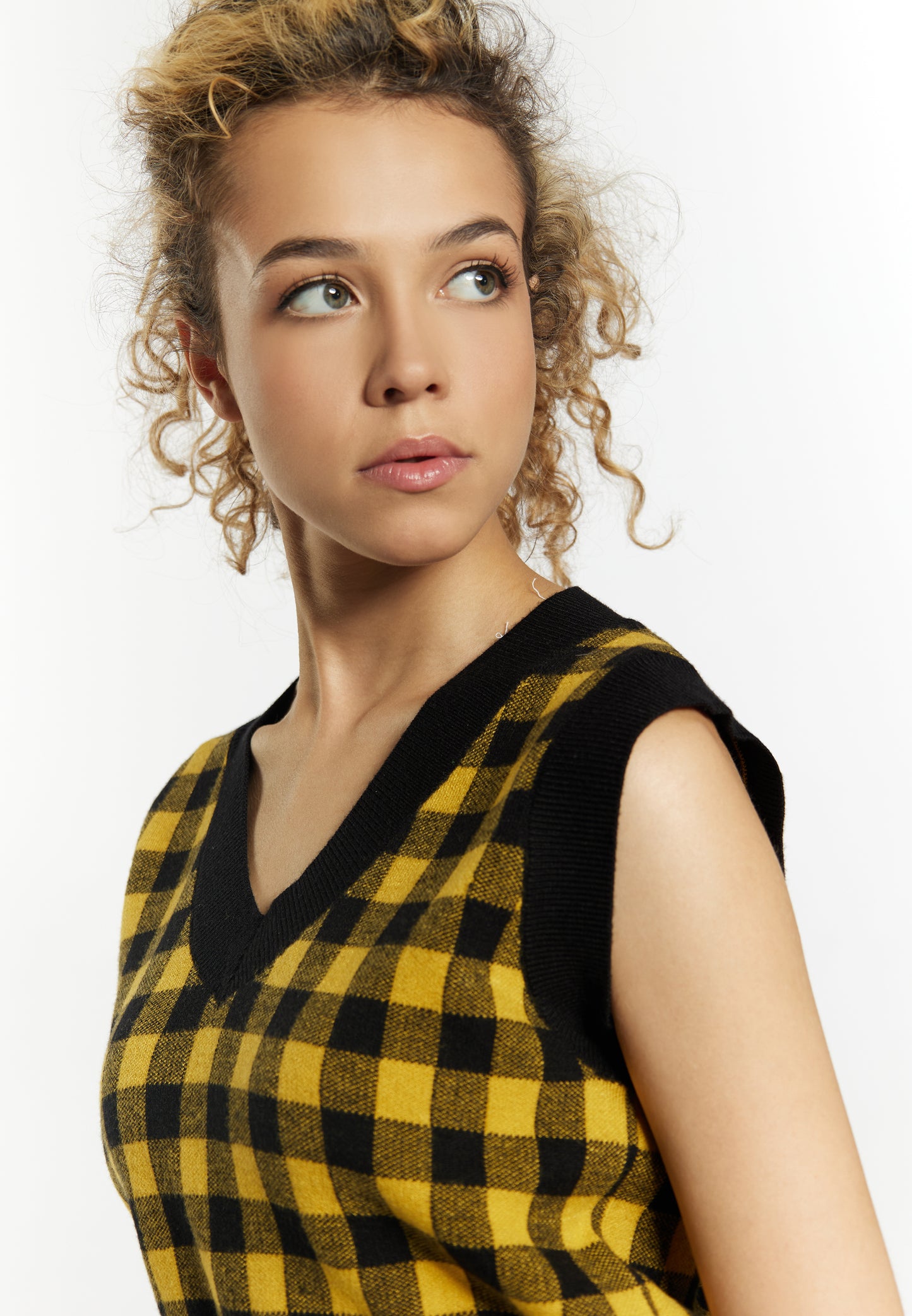 myMo ROCKS Damen Strickpullover-Weste