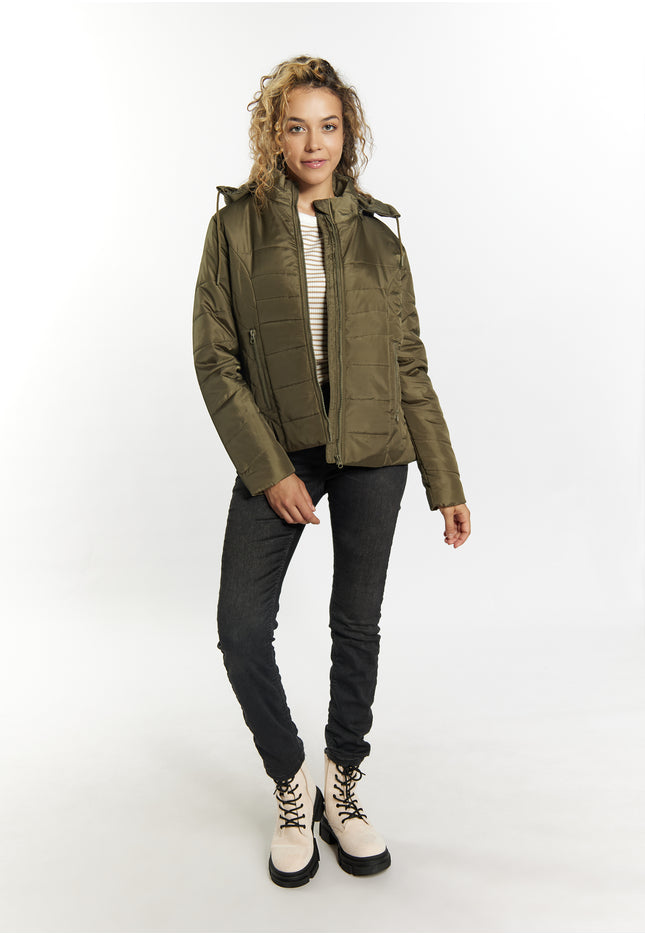 myMo Damen leicht gepolsterte Jacke
