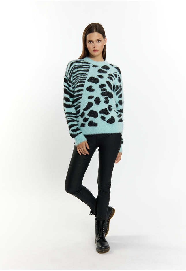 myMo Damen Strickpullover