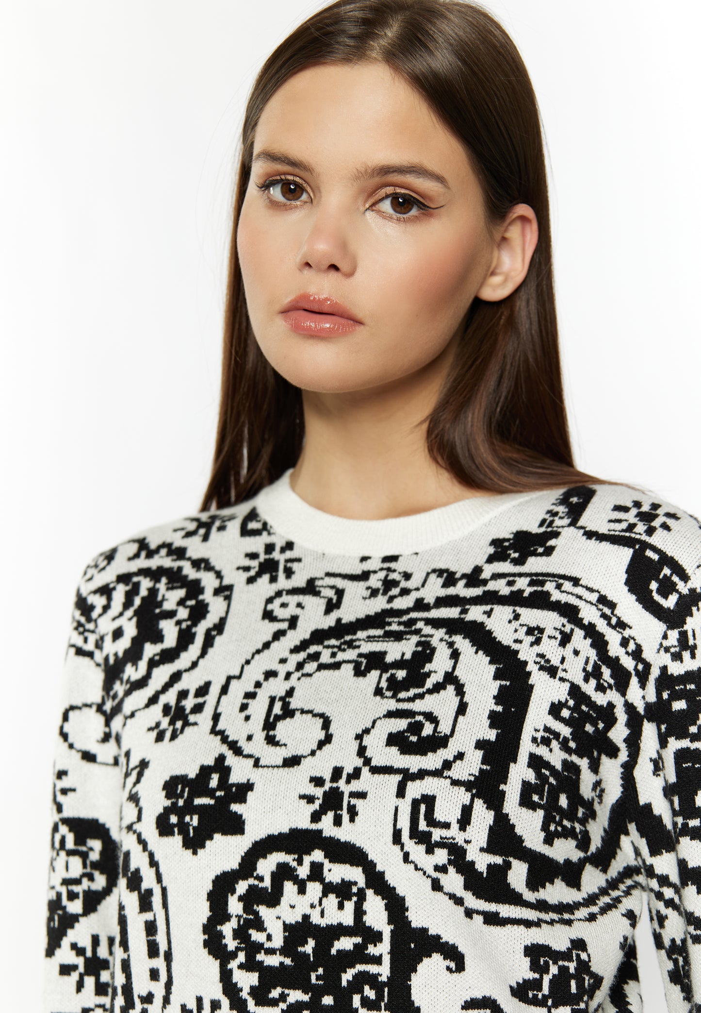 myMo ROCKS damski sweter dzianinowy